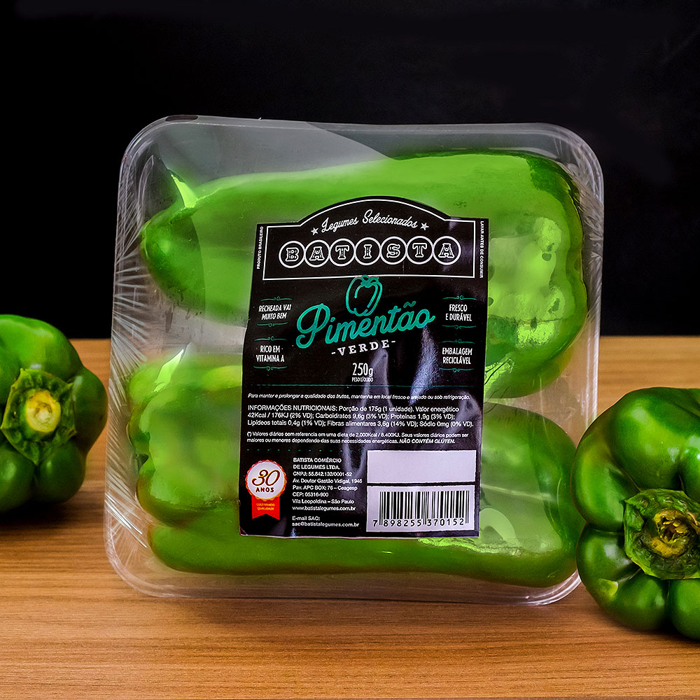 Pimentão Verde 250g